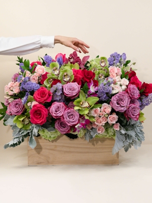 Stunning chest of floral elegance