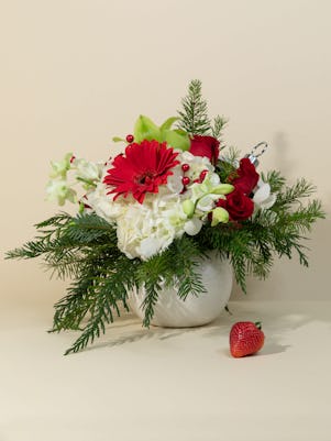 Beautiful Holiday Vase Arrangement
