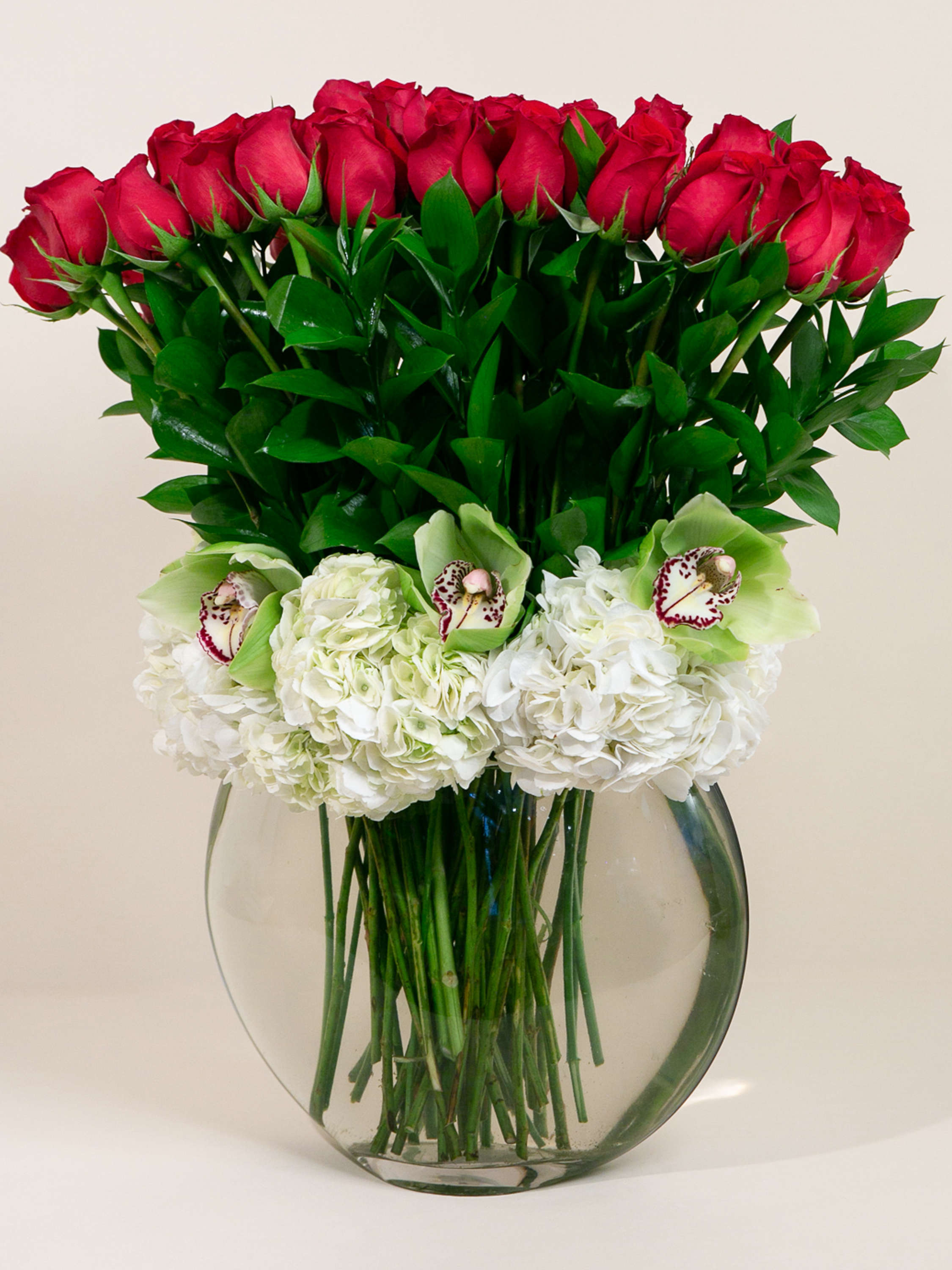 Silver Bells & Roses at From You Flowers