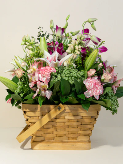 Blooming Garden Basket