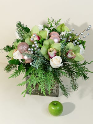 Silver Bells & Roses at From You Flowers