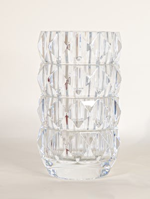 Baccarat Clear Louxor Round Vase