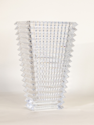 Baccarat Clear Eye Vase (Rectangular)