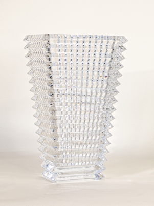 Baccarat Clear Eye Vase (Rectangular)