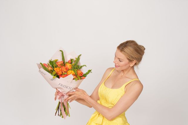 Beautiful flowers for a gift