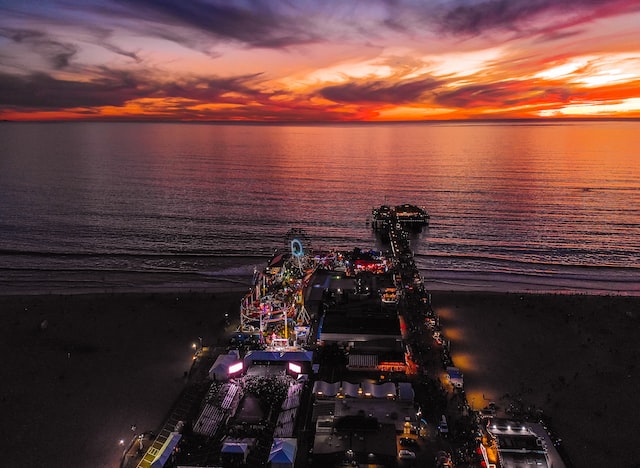 Santa Monica Pier Sunset