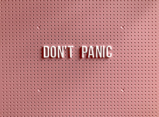 Don't panic